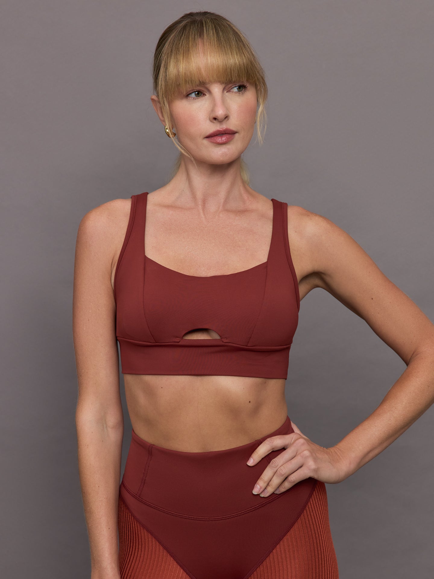 Carbon38 | Verve Longline Bra - Terracotta