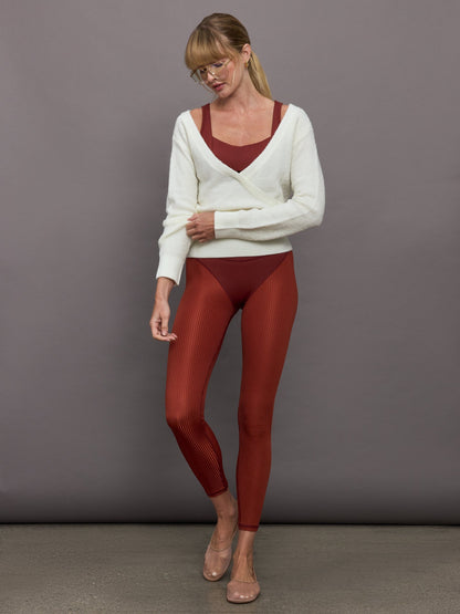 Carbon38 | Verve Longline Bra - Terracotta