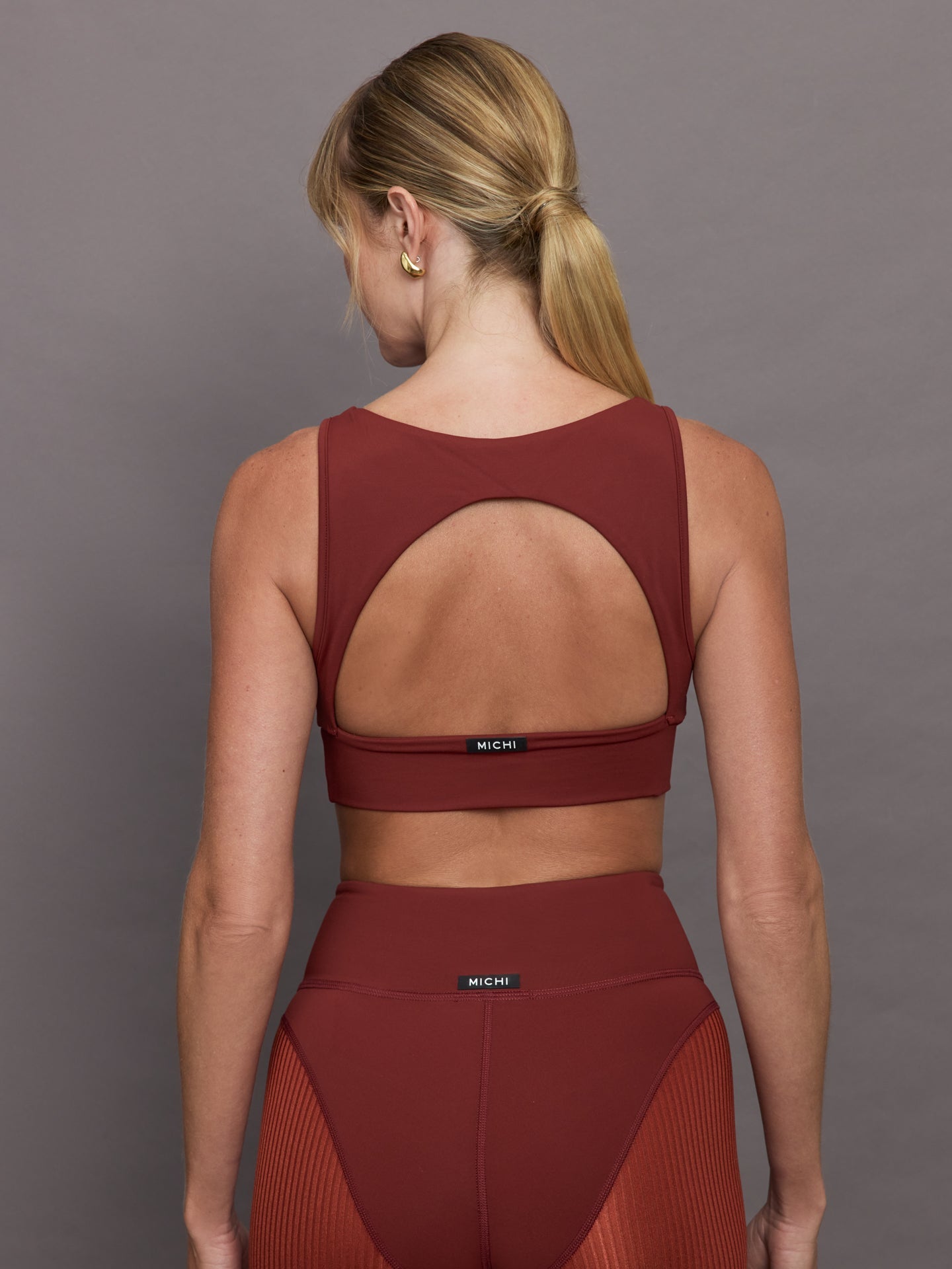Carbon38 | Verve Longline Bra - Terracotta