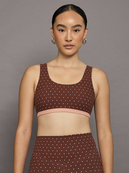 Carbon38 | Maho Harlow Bra - Polka Dots