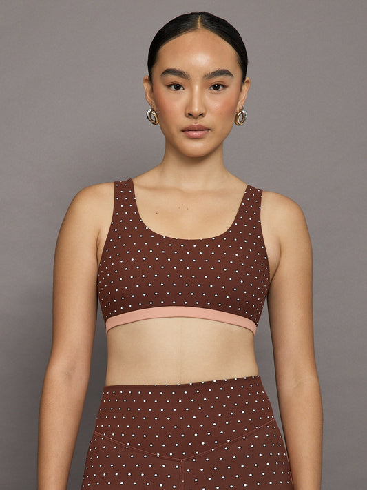 Carbon38 | Maho Harlow Bra - Polka Dots
