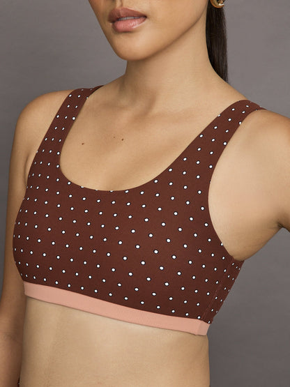 Carbon38 | Maho Harlow Bra - Polka Dots
