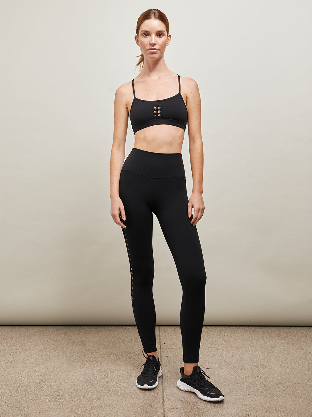 Carbon38 | Crochet Melt Bra - Black