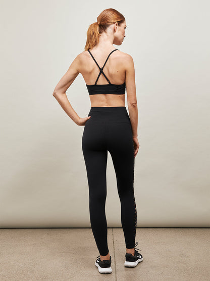 Carbon38 | Crochet Melt Bra - Black