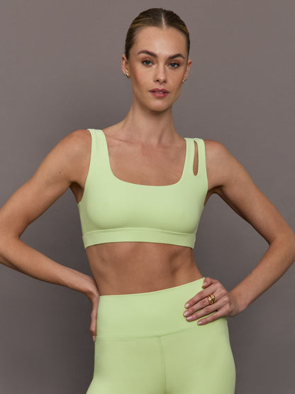 Carbon38 | Cutout Bra in Melt - Matcha