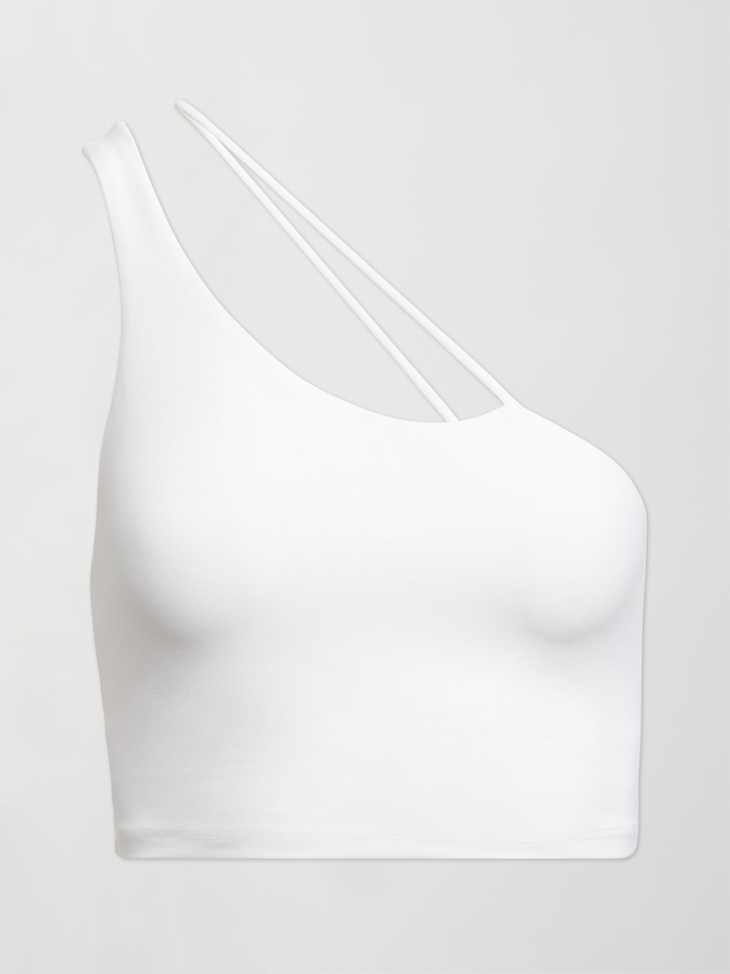 Carbon38 | One Shoulder Convertible Bra Top in Melt - White