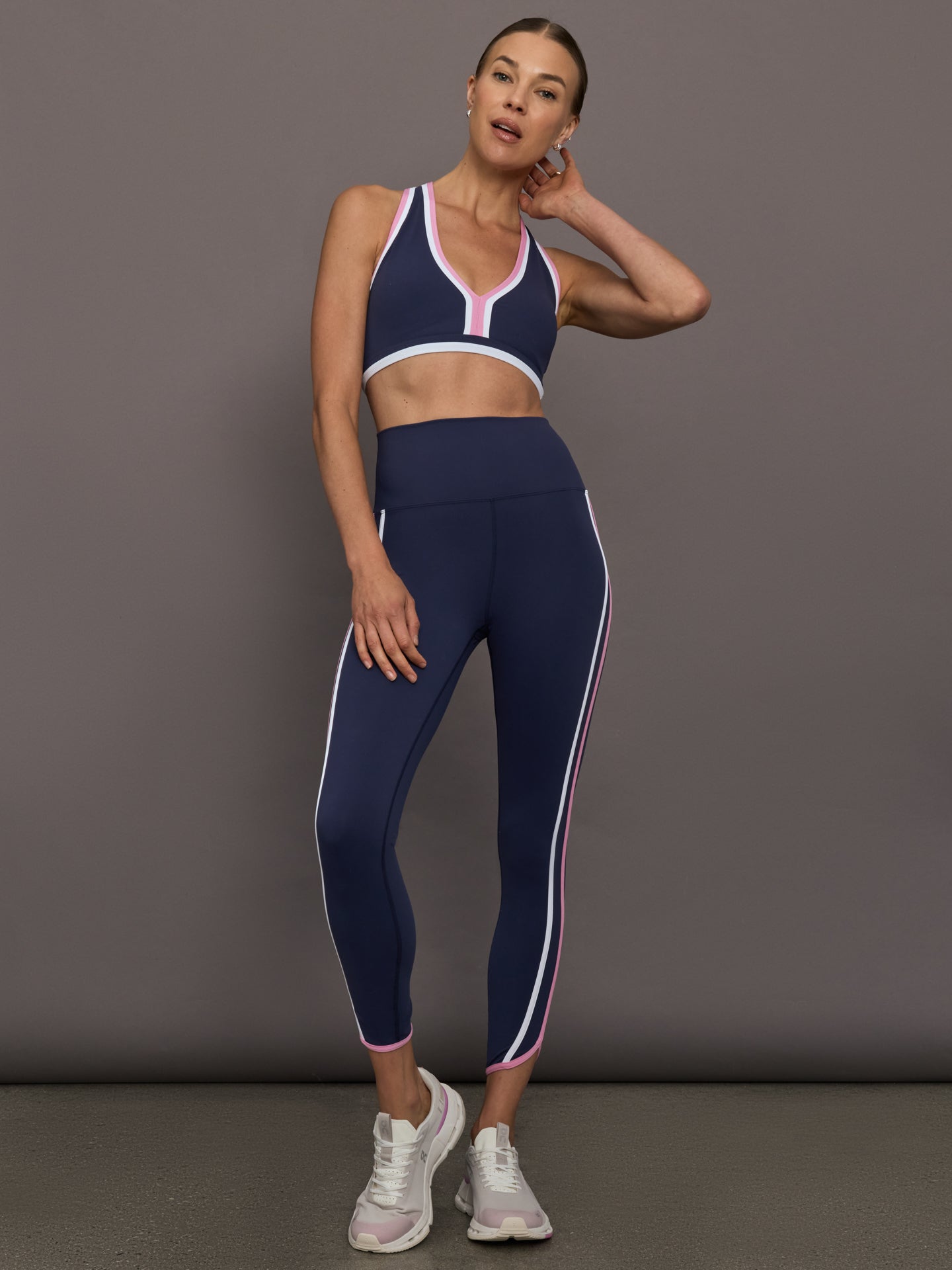 Carbon38 | Ida Top - Sleet Colorblock