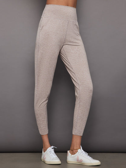 Carbon38 | Jogger in Heather Melt - Oatmeal Heather