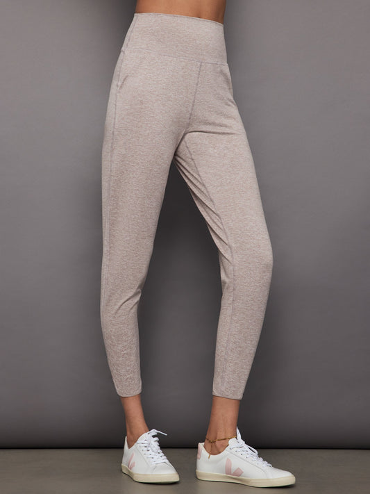 Carbon38 | Jogger in Heather Melt - Oatmeal Heather
