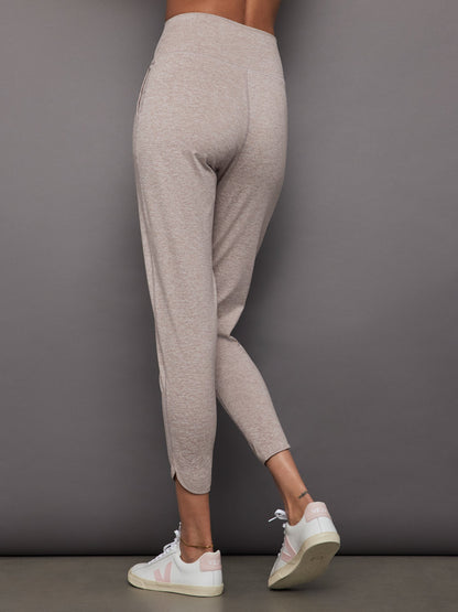 Carbon38 | Jogger in Heather Melt - Oatmeal Heather