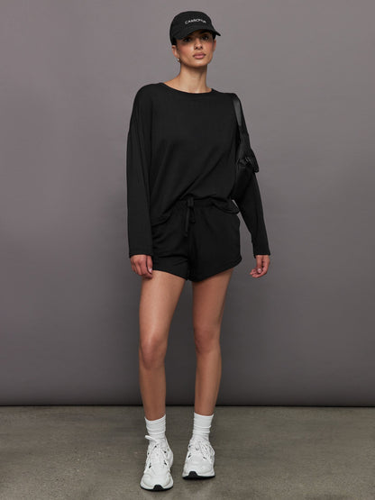 Carbon38 | Lounge Short - Black