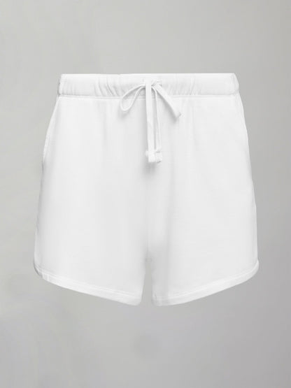 Carbon38 | Lounge Short - White