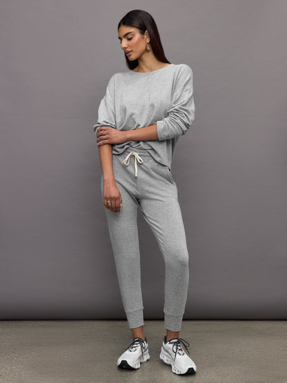 Carbon38 | Slim Jogger - Heather Grey