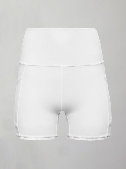 Carbon38 | Pleated Tennis Ball Shortie in Melt - White