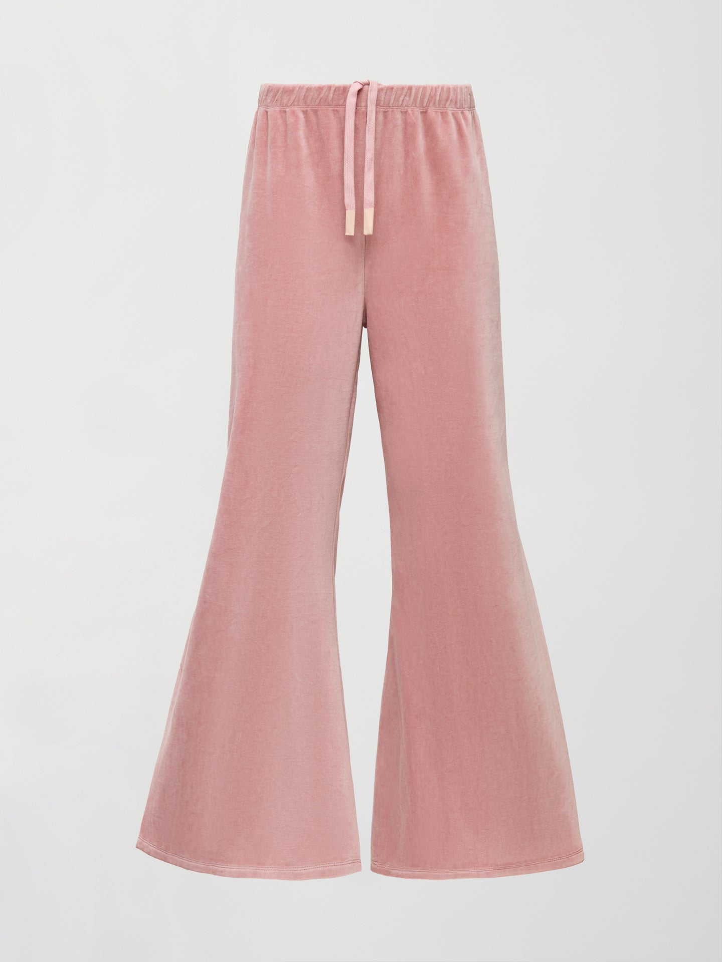 Carbon38 | Wide Leg Pant in Velour - Blush