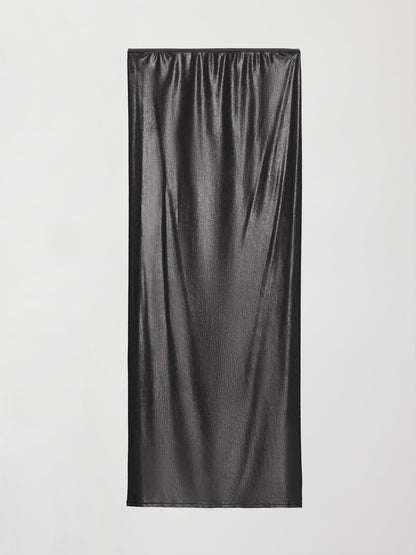 Carbon38 | Silver Mesh Skirt - Grey Mesh