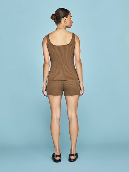 Carbon38 | Lounge Short - Brown