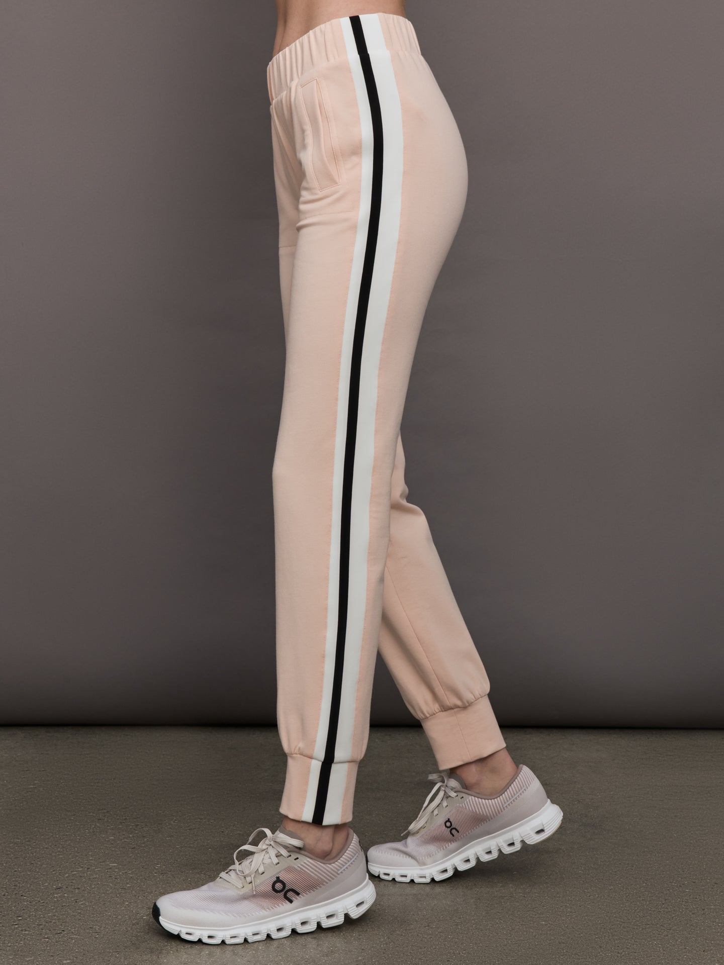 Carbon38 | Side Stripe Jog Pant - Baby