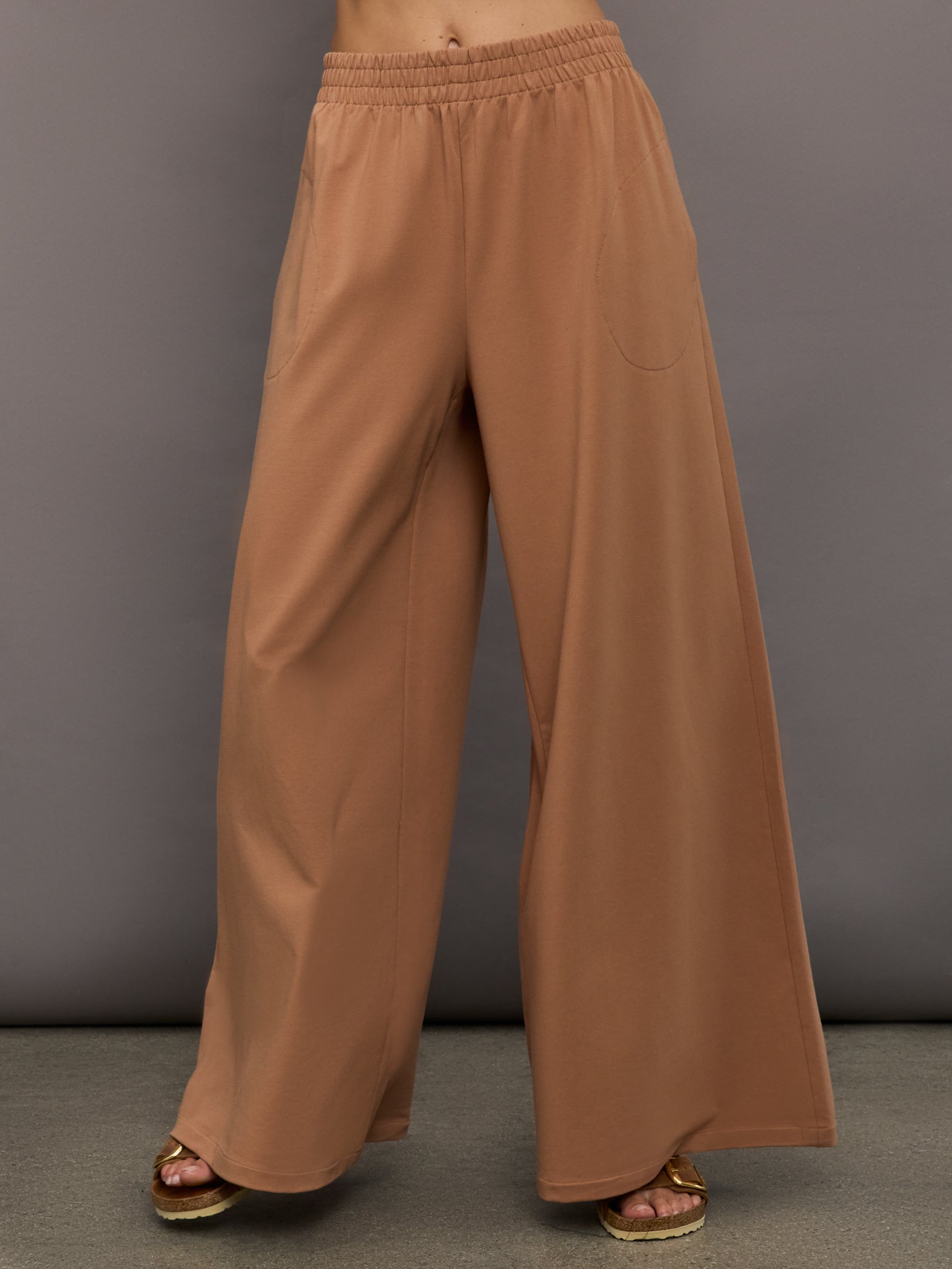 Carbon38 | Boyfriend Elephant Sweatpants - Cappuccino