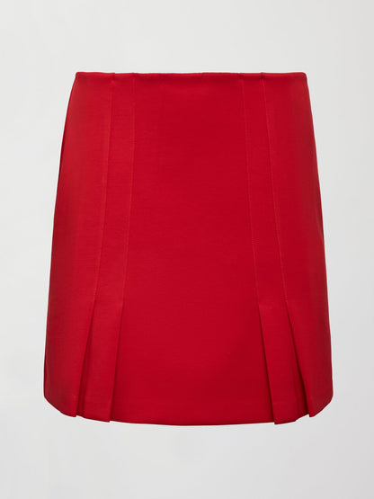 Carbon38 | Tennis Skirt in Scuba - Bittersweet