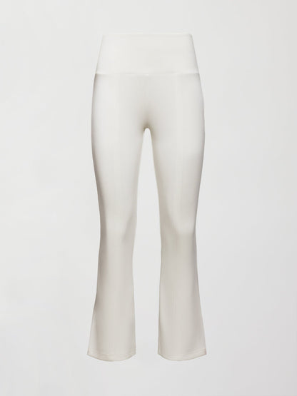 Carbon38 | Kick Flare Pant in Scuba - White