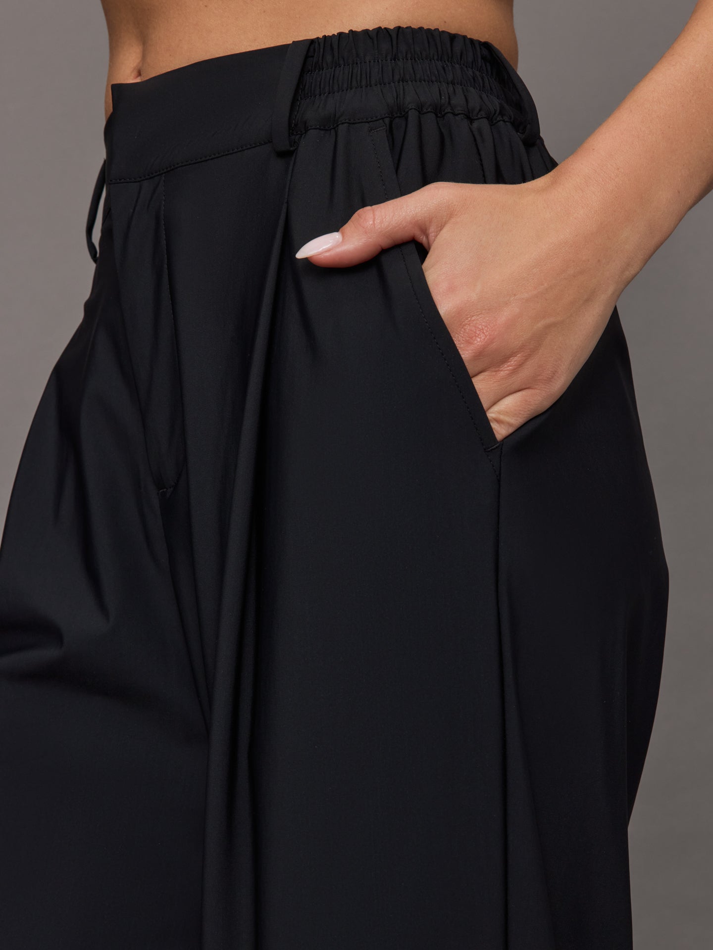 Carbon38 | Stretch Woven Pant - Black
