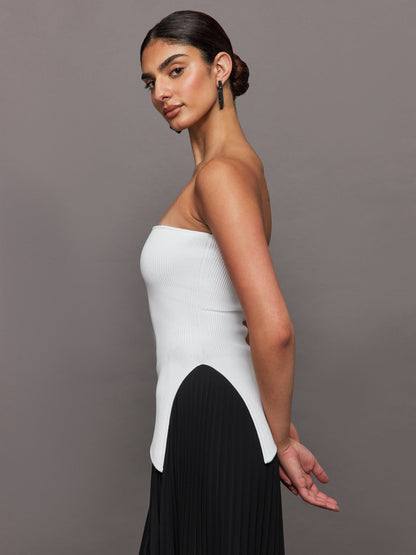 Carbon38 | Asymmetrical Sweater Top - Ivory