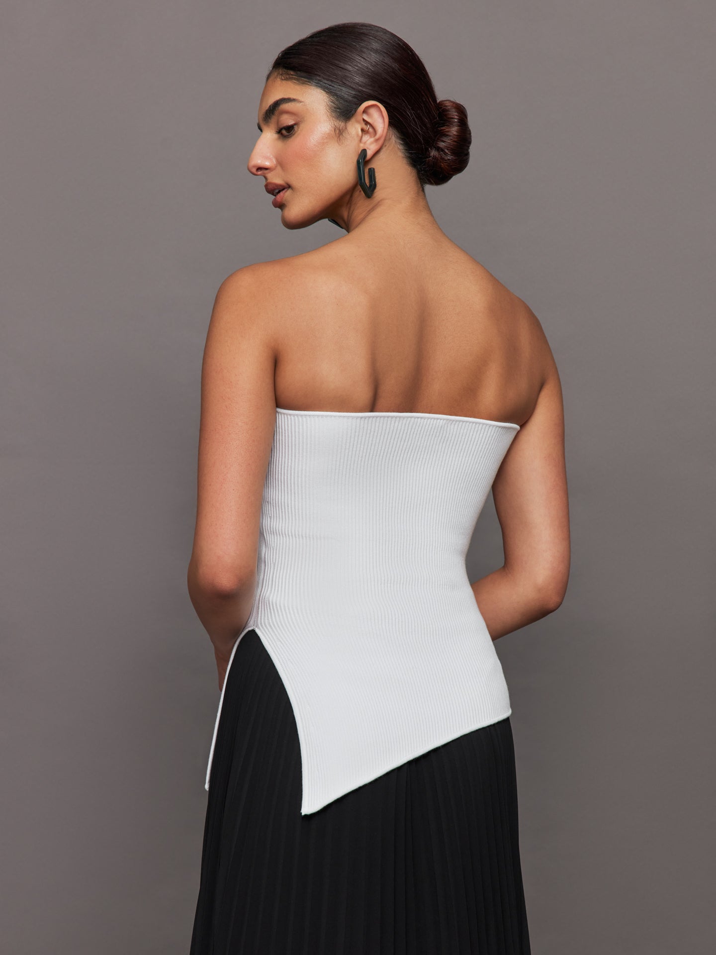 Carbon38 | Asymmetrical Sweater Top - Ivory