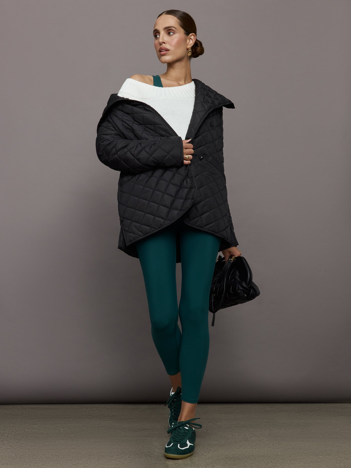 Carbon38 | Slouchy Off Shoulder Sweater - Off White