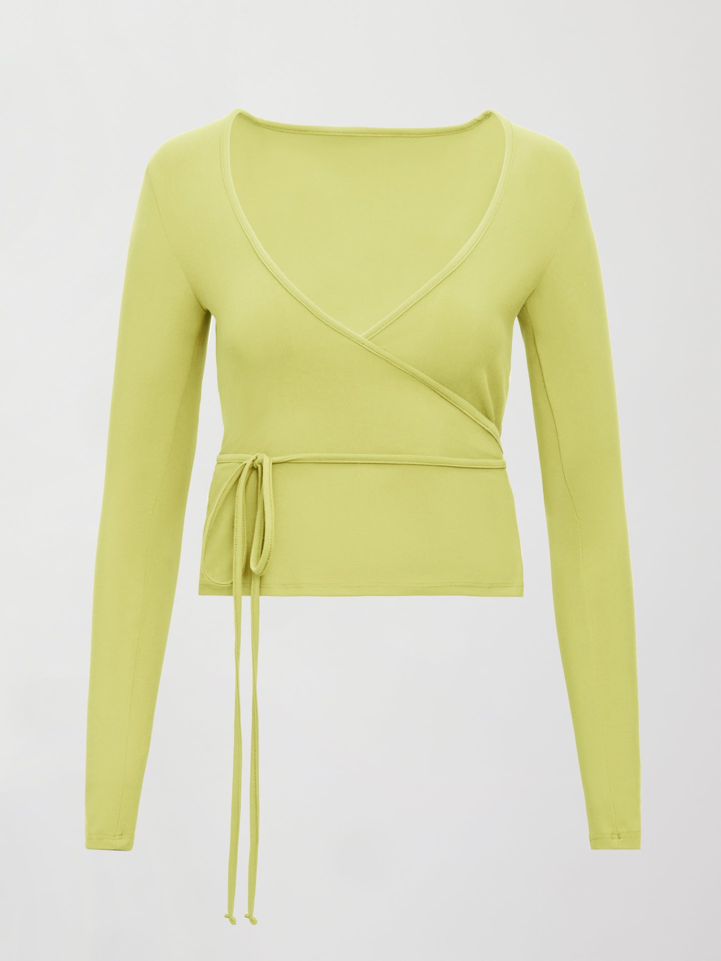 Carbon38 | Long Sleeve Tie Top in Melt - Charlock