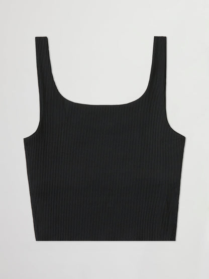 Carbon38 | Ribbed Tank - Black