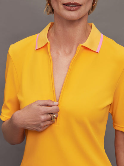 Carbon38 | Cassia Polo - Papaya