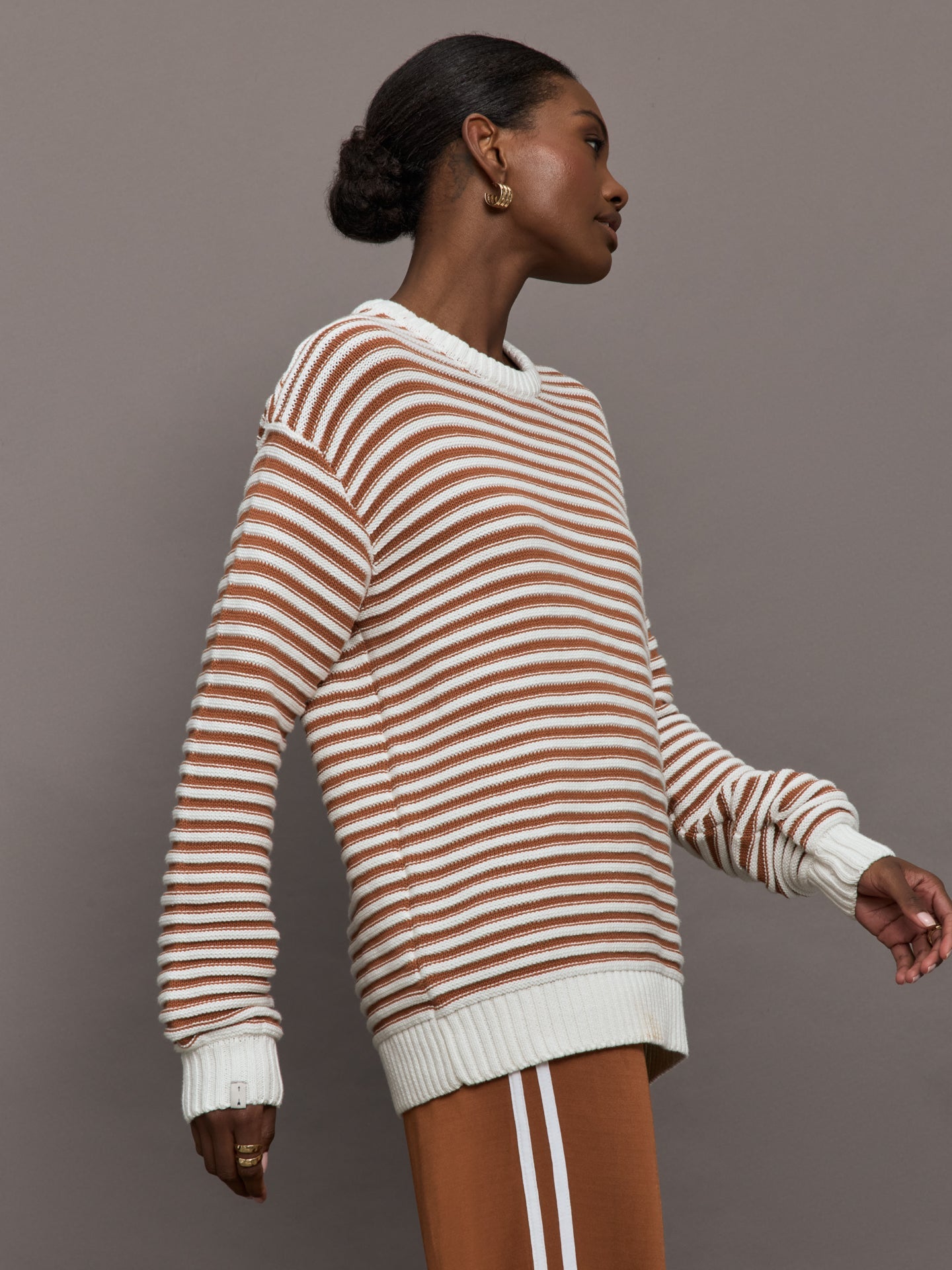 Carbon38 | Boo Knit Jumper - Stripe