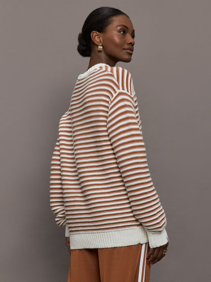 Carbon38 | Boo Knit Jumper - Stripe