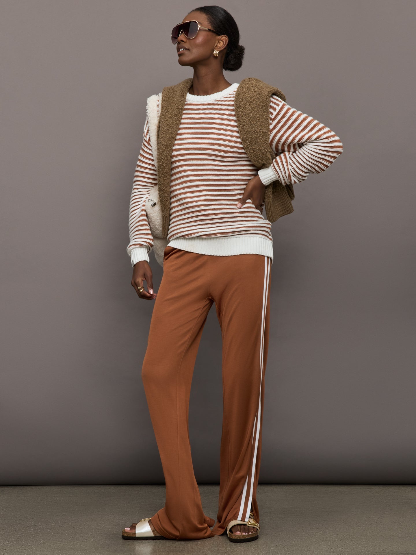 Carbon38 | Boo Knit Jumper - Stripe