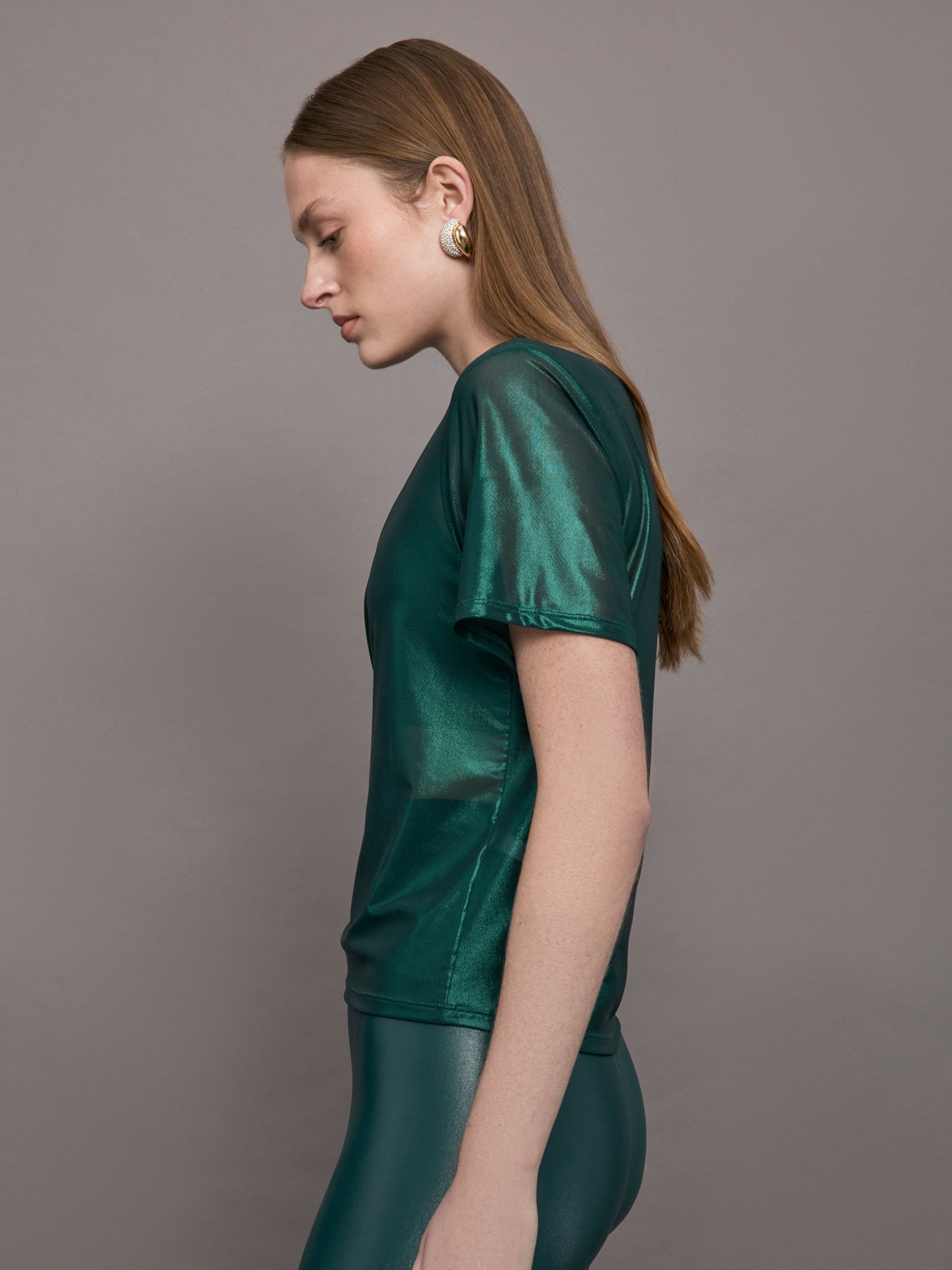 Carbon38 | Liquid Mesh Tee Shirt - Ponderosa Pine