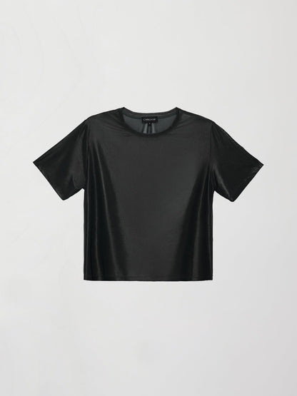 Carbon38 | Liquid Mesh Tee Shirt - Black