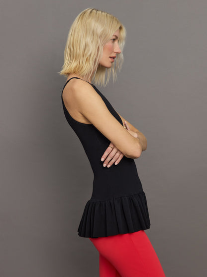 Carbon38 | Jean Knit Top - Black