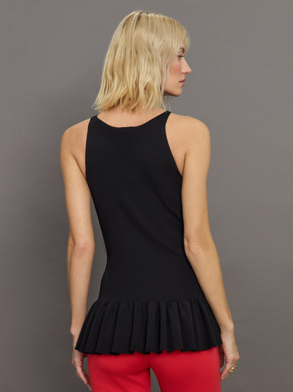 Carbon38 | Jean Knit Top - Black