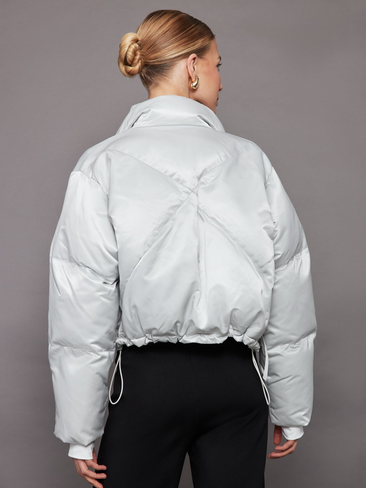 Carbon38 | Hallie Puffer - Ice Grey