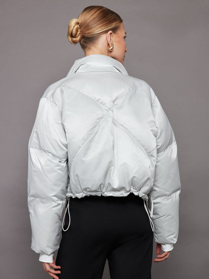 Carbon38 | Hallie Puffer - Ice Grey