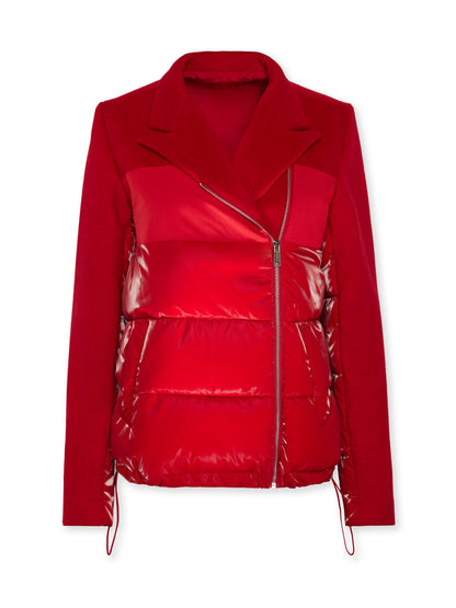Carbon38 | Blazer Puffer - Haute Red