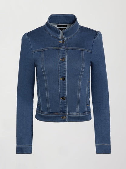 Carbon38 | Tailored Denim Jacket - Medium Wash