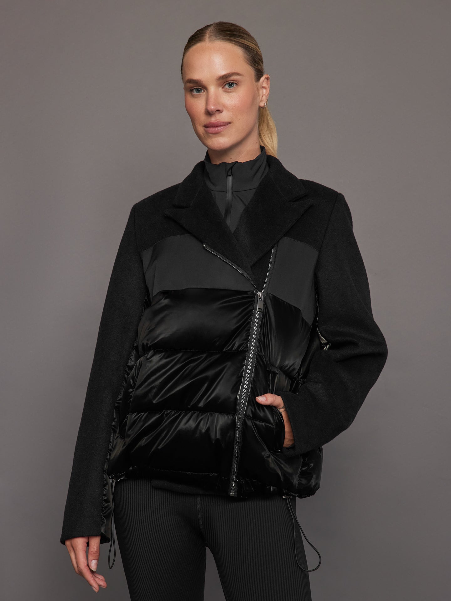 Carbon38 | Blazer Puffer - Black