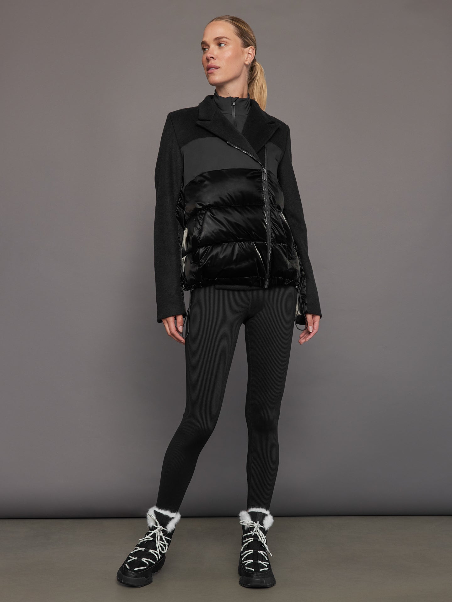 Carbon38 | Blazer Puffer - Black