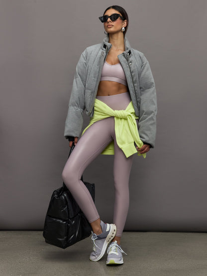 Carbon38 | Hallie Mae Puffer - Grey Marl