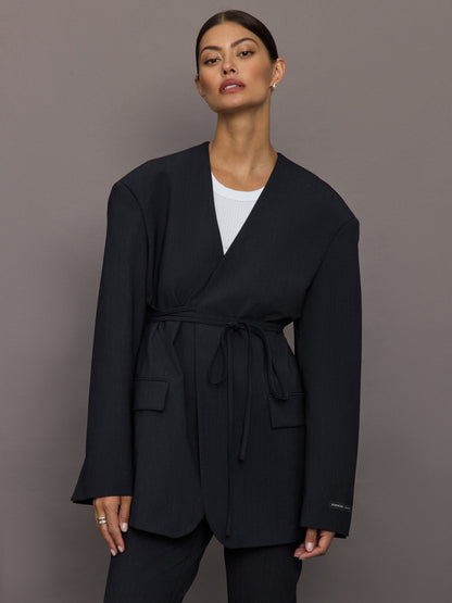 Carbon38 | Indiana Blazer - Navy Melange
