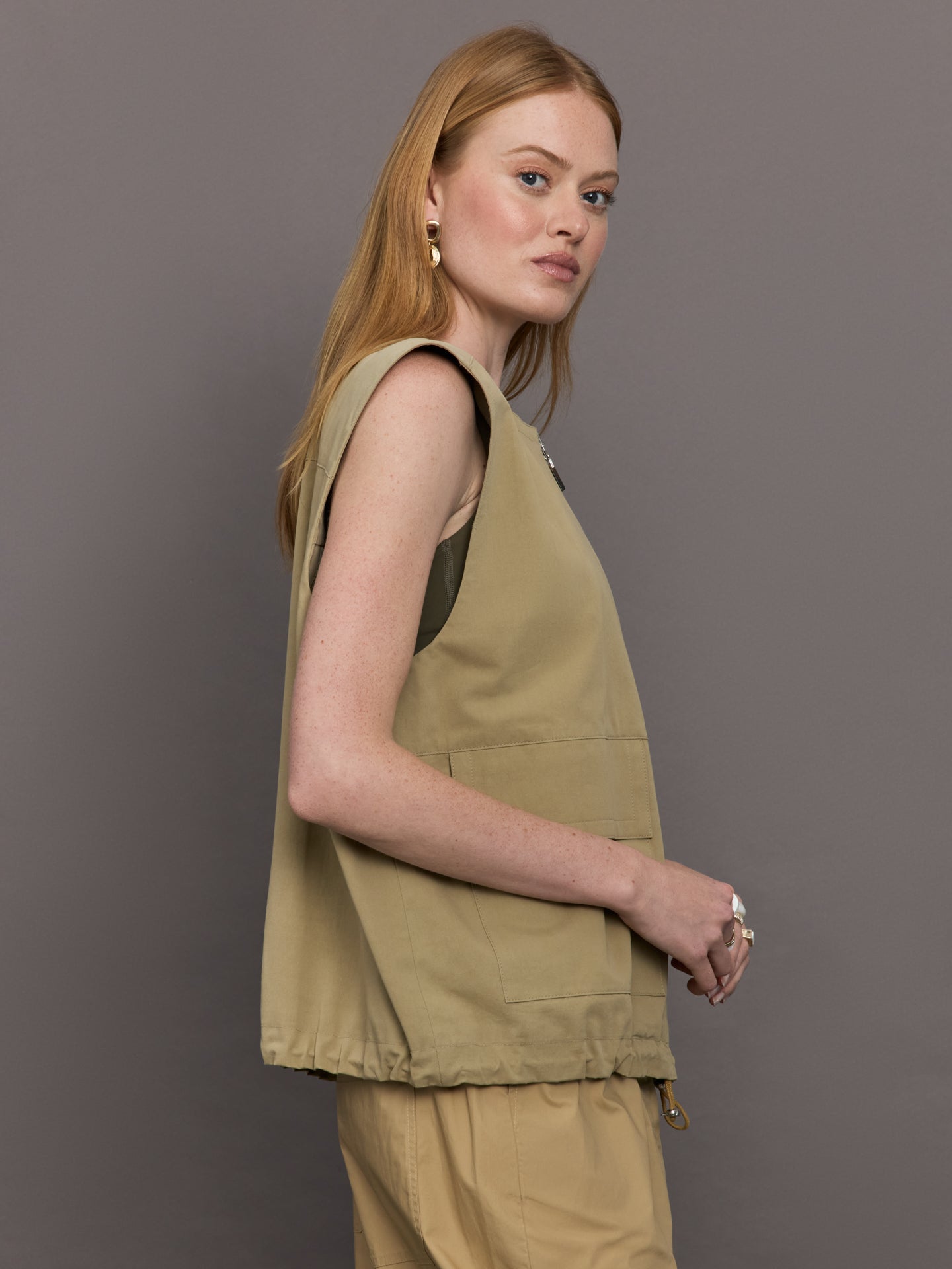 Carbon38 | Neo Vest - Khaki