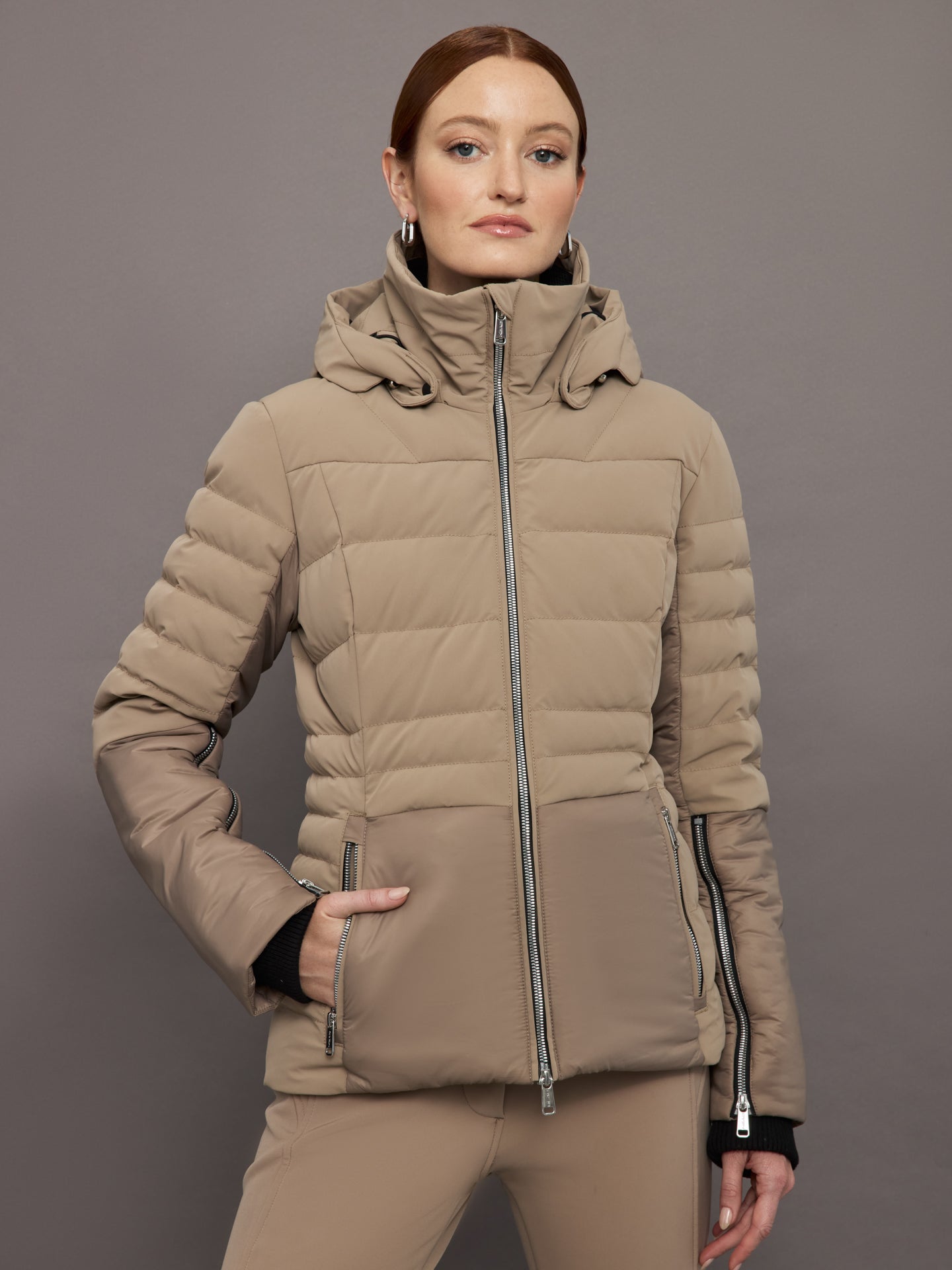 Carbon38 | Torri Jacket - Taupe