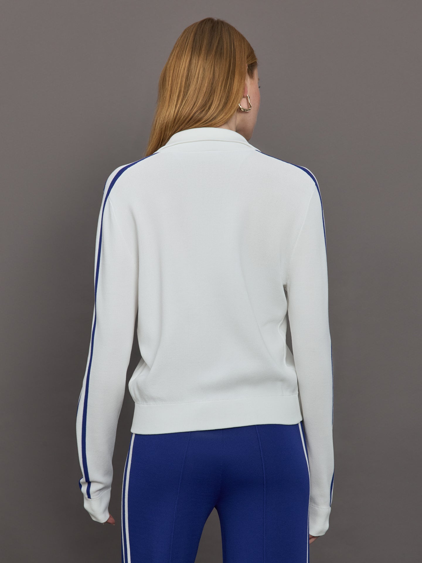 Carbon38 | Carnaby Pari Zip Knit Jacket - White